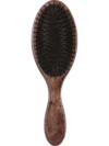 MEN'S OVAL HAIR BRUSH (DARK WOOD)