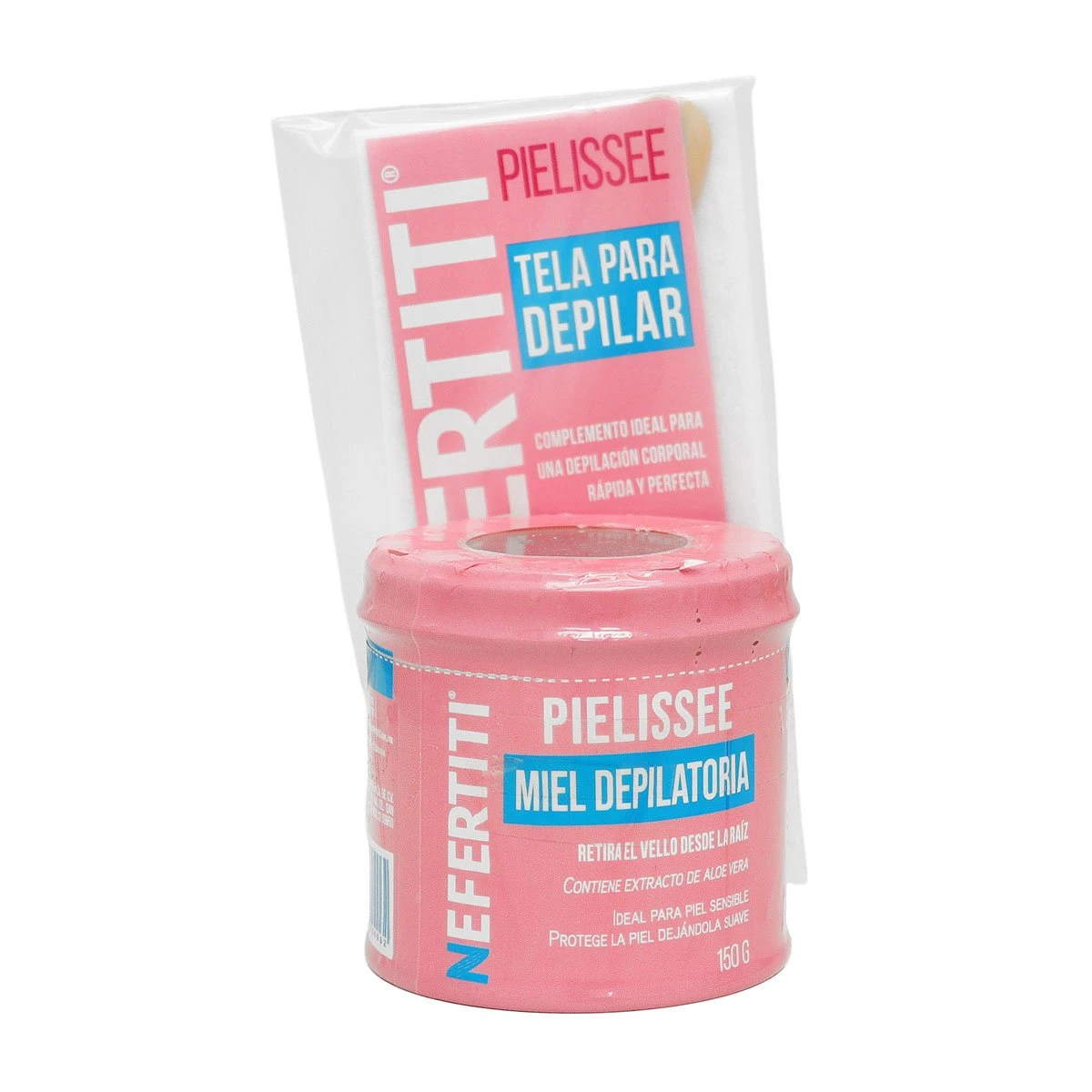 Miel Depilatoria con Telas Nefertiti Pielissee 150 g/12 pz