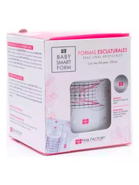 NAIL FACTORY BABY SMART FORM 200 PIEZAS
