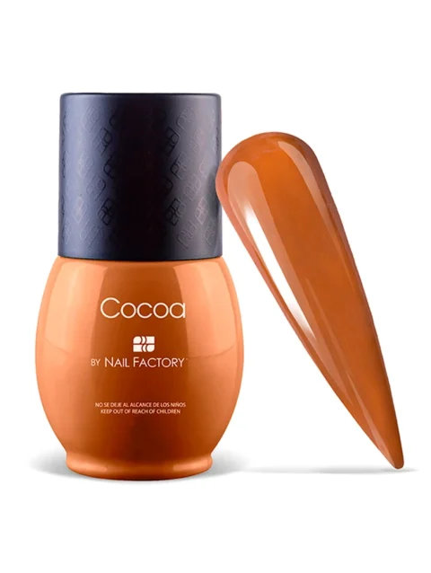 NAIL FACTORY LACCOVER ONE SHOT 10 ML. COCOA