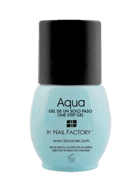 NAIL FACTORY LACCOVER ONE SHOT 14 ML. AQUA