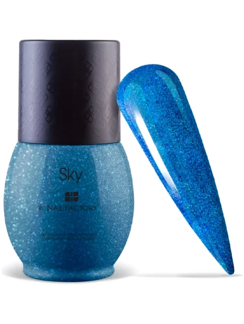 NAIL FACTORY LACCOVER ONE SHOT 14 ML. SKY