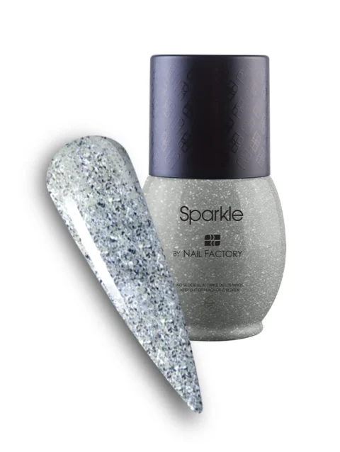 NAIL FACTORY LACCOVER ONE SHOT 14 ML. SPARKLE