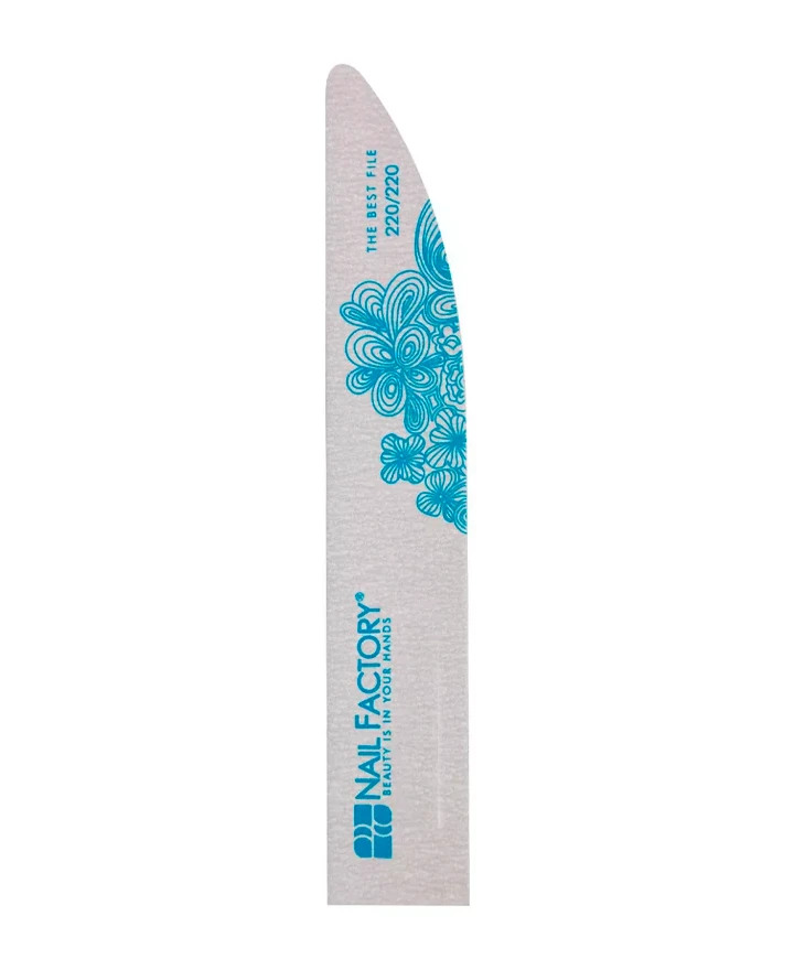 NAIL FACTORY LIMA KNIFE FILO AZUL 220/220 PENTAGONO