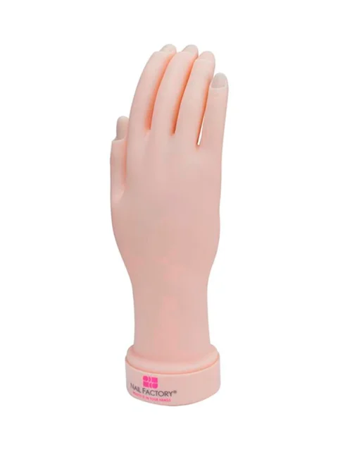 NAIL FACTORY MANO DE PRACTICA ARTICULADA