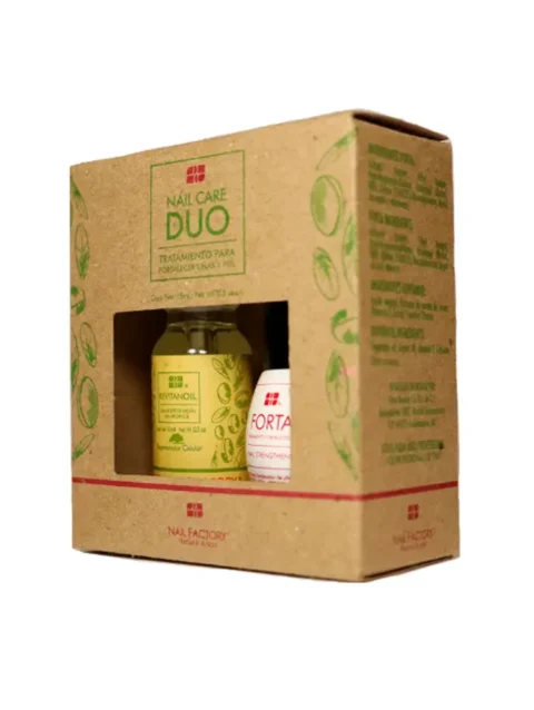 NAIL FACTORY NAIL CARE DUO FORTA 1/2 OZ + REVITANOIL 1/2 OZ