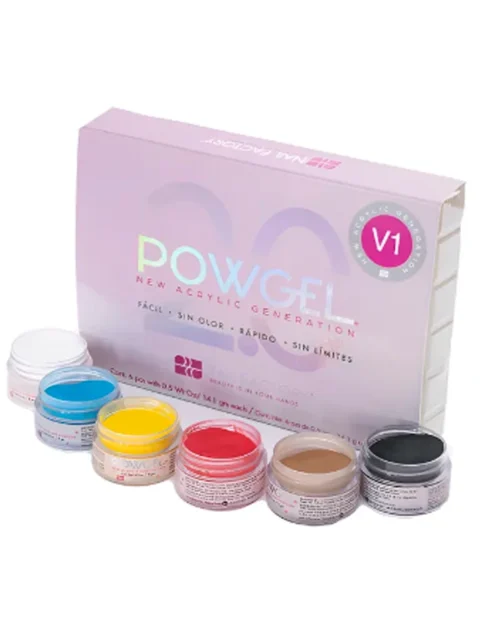 NAIL FACTORY POWGEL KIT V1 6 PCS