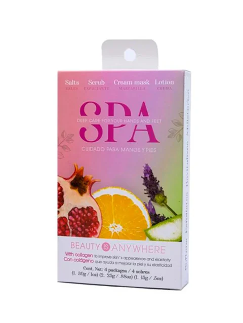 NAIL FACTORY SPA KIT MANICURA Y PEDICURA MIX