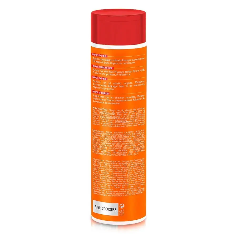 Novex Queratina Brasileña Shampoo
