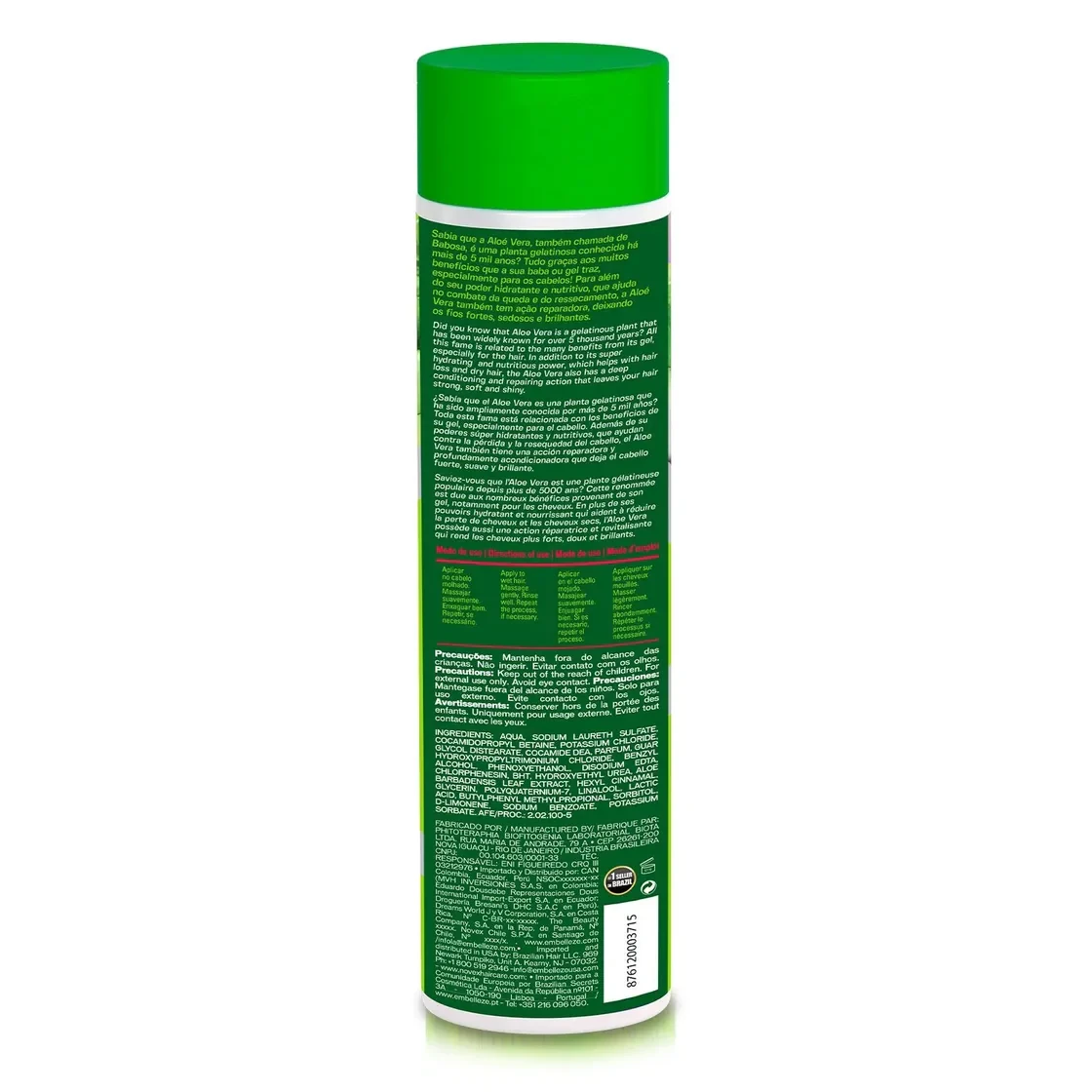 Novex Super Aloe Vera Shampoo