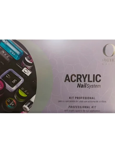 ORGANIC ACRYLIC NAIL SYSTEM KIT PROFESIONAL 25 PIEZAS