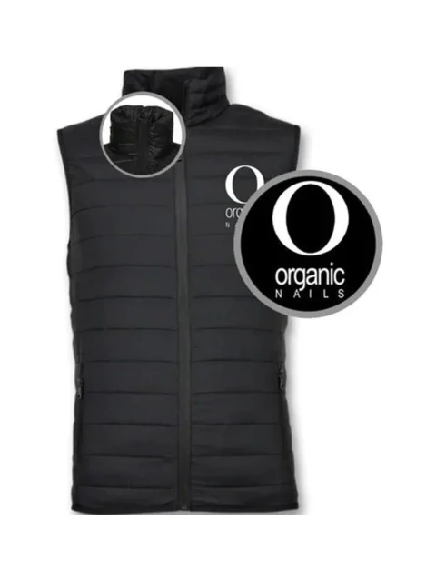ORGANIC CHALECO NEGRO DAMA MEDIANO