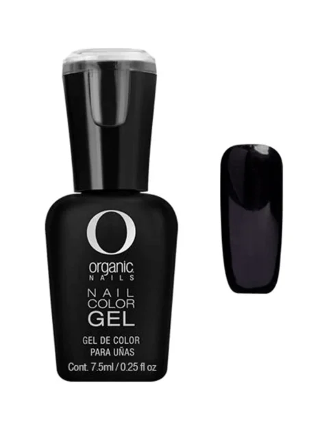 ORGANIC COLOR GEL 040 IMPERIAL BLACK 7.5 ML.