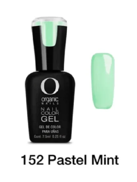 ORGANIC COLOR GEL 152 PASTEL MINT 7.5 ML.