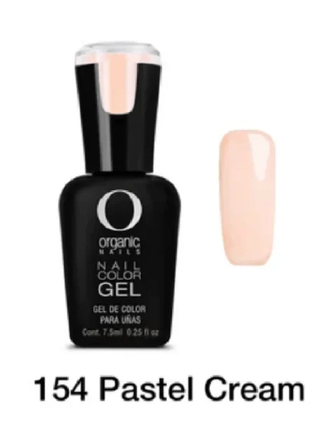 ORGANIC COLOR GEL 154 PASTEL CREAM 7.5 ML.