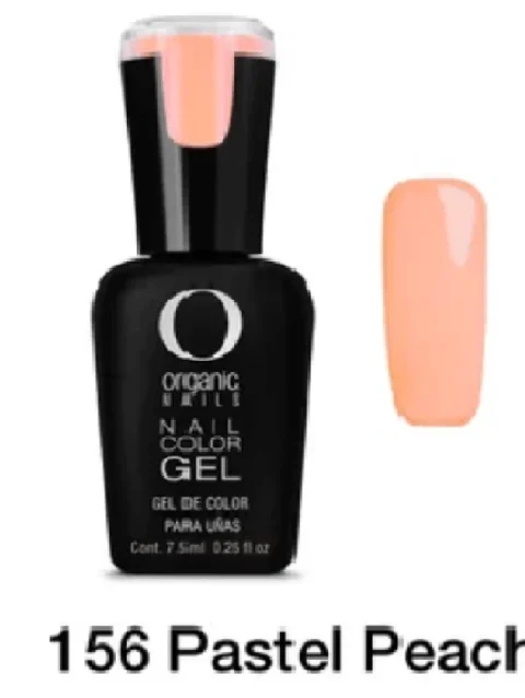 ORGANIC COLOR GEL 156 PASTEL PEACH 7.5 ML.