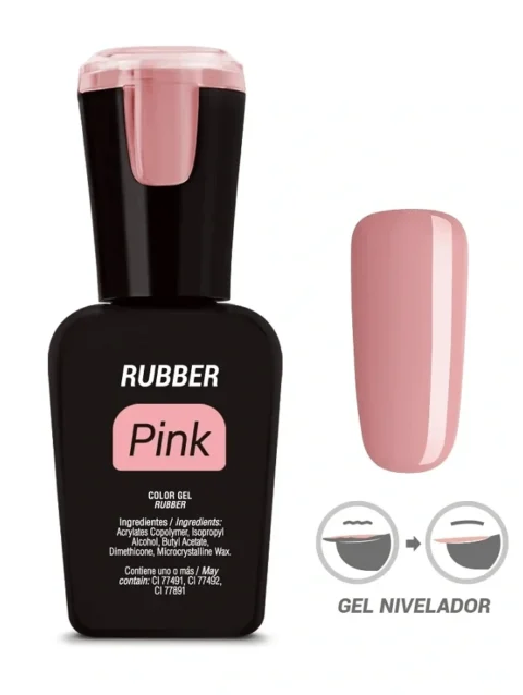 ORGANIC COLOR GEL 15 ML. 004 RUBBER PINK