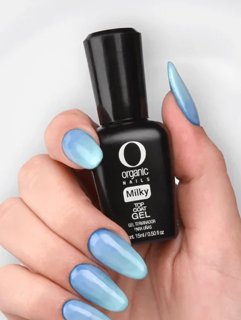 ORGANIC COLOR GEL 15 ML. 006 TOP COAT MILKY