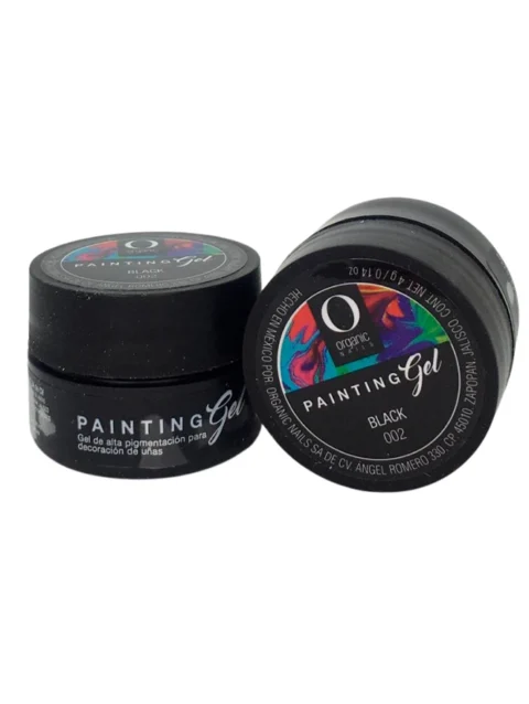 ORGANIC PAINTING GEL ON BLACK 002 4 G / .14 OZ