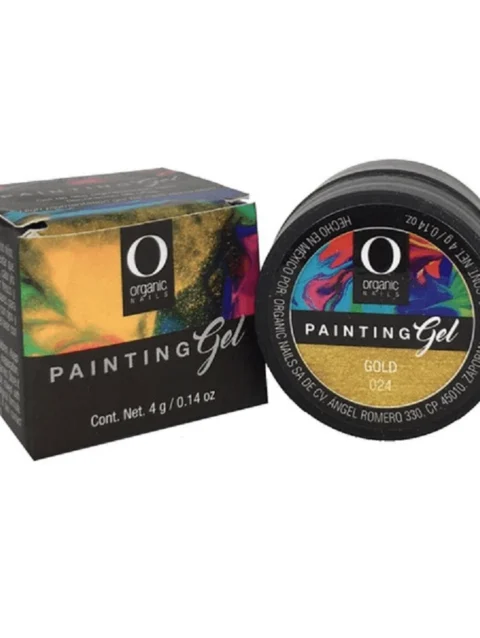 ORGANIC PAINTING GEL ON GOLD 024 4 G / .14 OZ