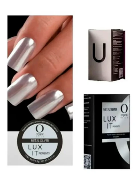 ORGANIC PIGMENTO LUX IT METAL SILVER 0.50 GRS.
