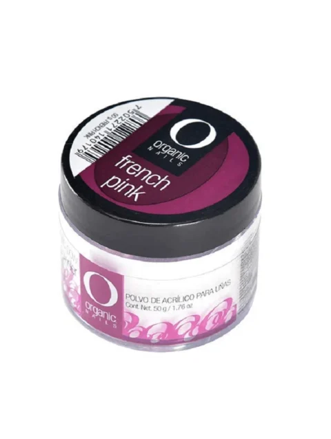 ORGANIC POLVO ACRILICO FRENCH PINK 2 OZ./50 GRS.