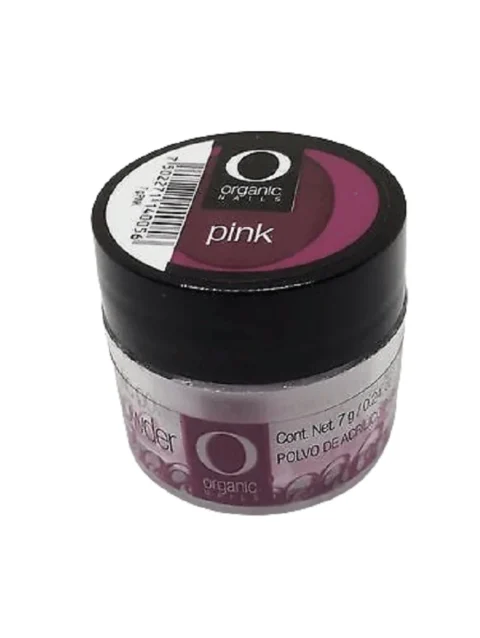 ORGANIC POLVO ACRILICO PINK 1/4 OZ./7.5 GRS.