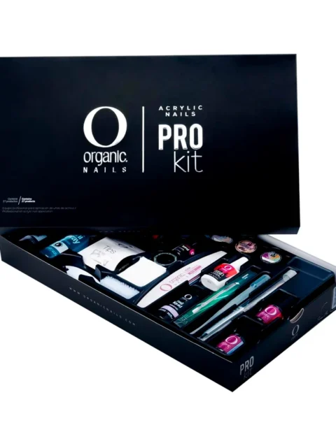 ORGANIC PROKIT/ KIT DE ACRÍLICO PROFESIONAL 27 PIEZAS