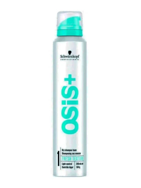 OSIS FRESH TEXTURE DRY FOAM SHAMPOO EN SECO EN ESPUMA 200 ML.