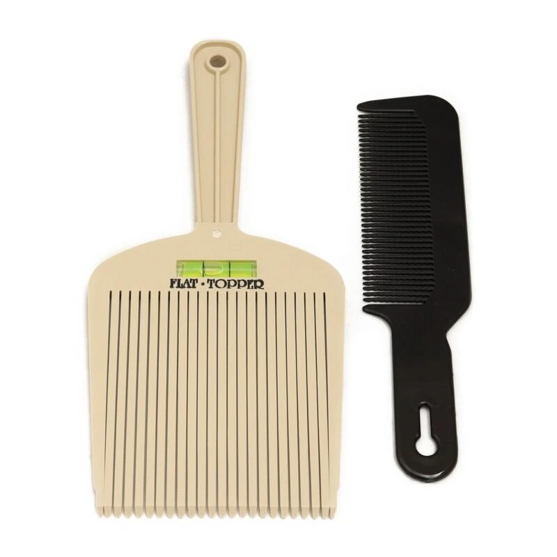 Peine para Corte Flat Topper con Nivelador Franz Barber 2 pz