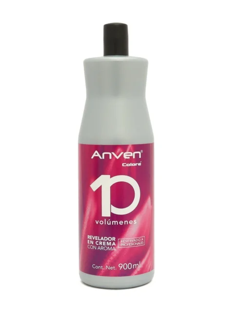 Peróxido para Cabello Anven Coloré 10 Volúmenes 900 ml