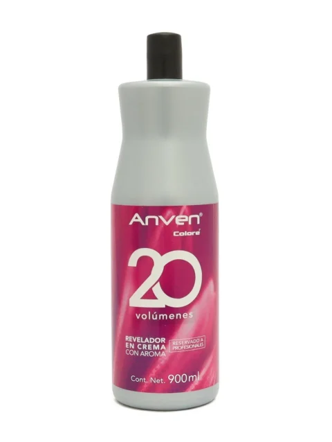 Peróxido para Cabello Anven Coloré 20 Volúmenes 900 ml