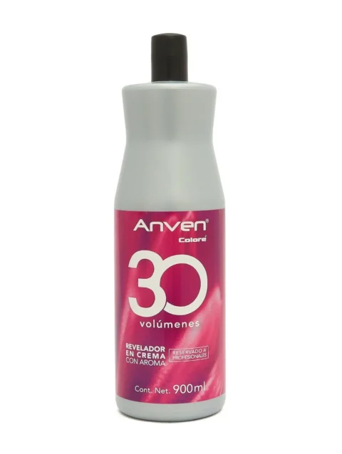 Peróxido para Cabello Anven Coloré 30 Volúmenes 900 ml