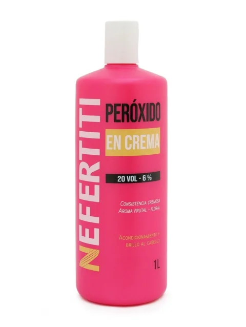 Peróxido para Cabello en Crema Nefertiti 20 Volúmenes 1 L