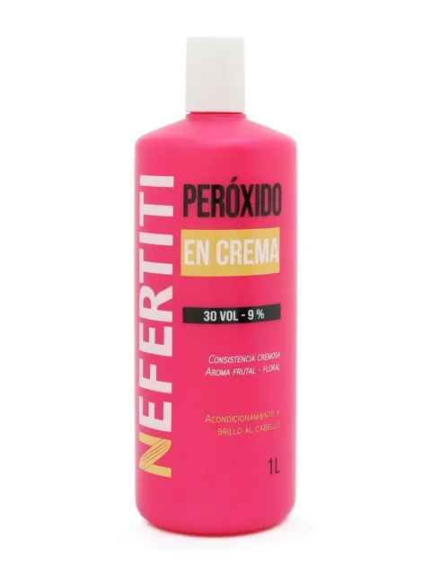Peróxido para Cabello en Crema Nefertiti 30 Volúmenes 1 L