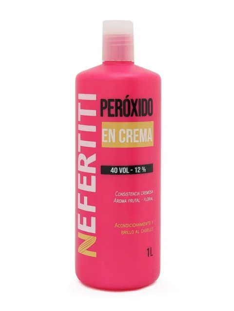 Peróxido para Cabello en Crema Nefertiti 40 Volúmenes 1 L