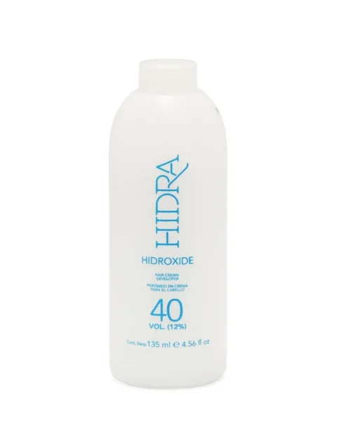 Peróxido para Cabello Hidra Hidroxide 40 Volúmenes 135 ml