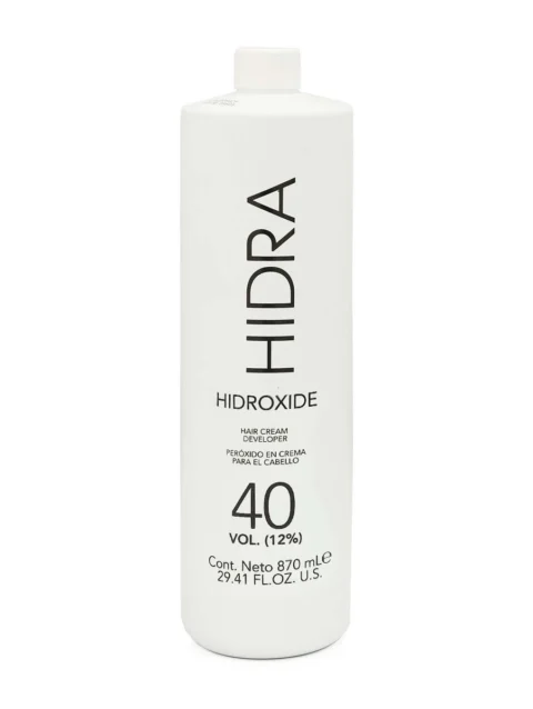 Peróxido para Cabello Hidra Hidroxide 40 Volúmenes 870 ml