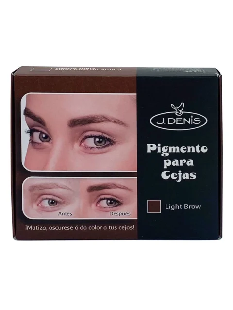 Pigmento para Cejas Light Brown J. Denis