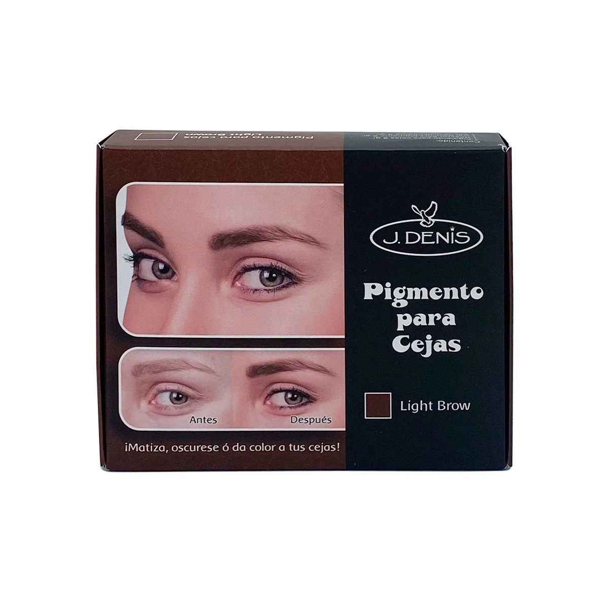Pigmento para Cejas Light Brown J. Denis