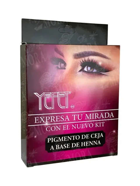 PIGMENTO PARA CEJAS YEFET A BASE DE HENNA
