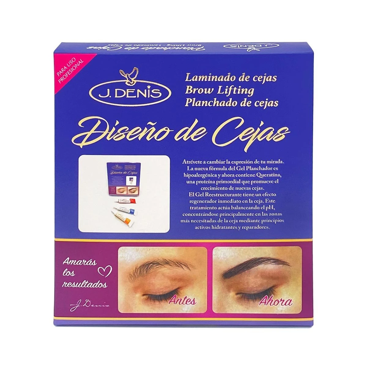 Planchado de Cejas Diseño J. Denis