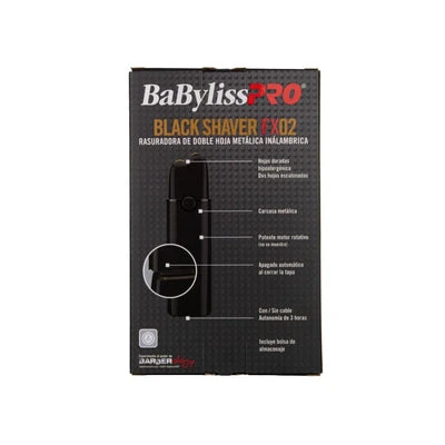 RASURADORA BABYLISS SHAVER BLACK FX02 BFS2RBES - Image 3