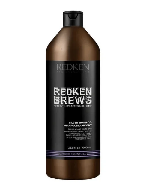 REDKEN BREWS SILVER SHAMPOO 1000 ML. (D)