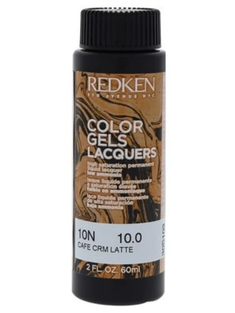 REDKEN COLOR GELS LACQUERS 10N CAFE CRM LATTE