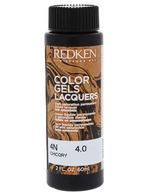 REDKEN COLOR GELS LACQUERS 4N CHICORY