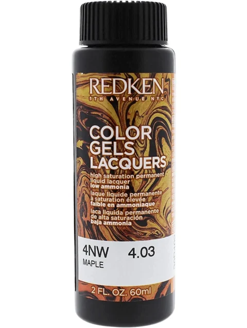 REDKEN COLOR GELS LACQUERS 4NW MAPLE