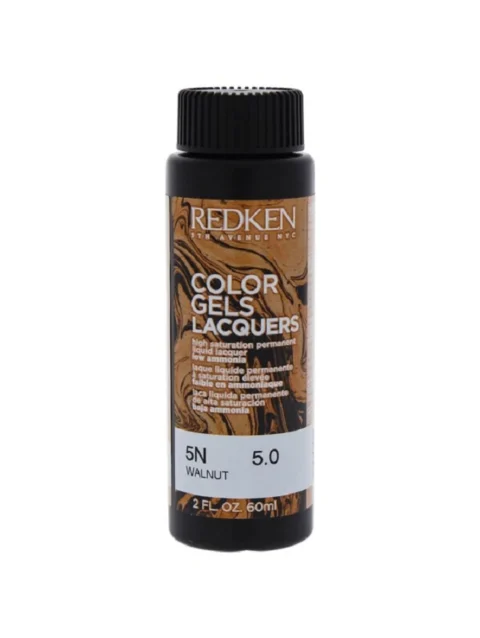 REDKEN COLOR GELS LACQUERS 5N WALNUT