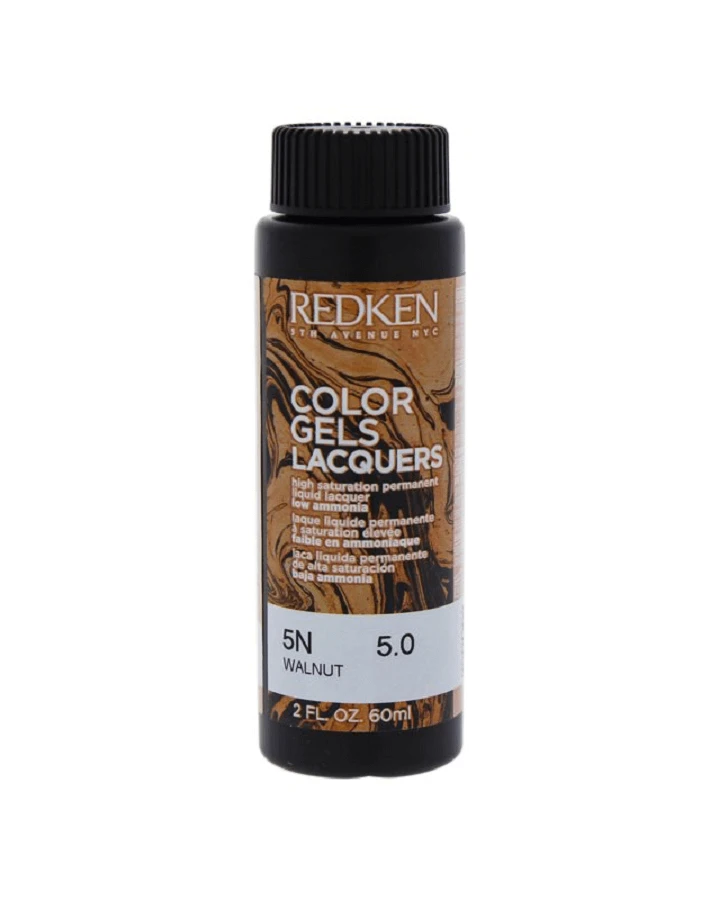REDKEN COLOR GELS LACQUERS 5N WALNUT