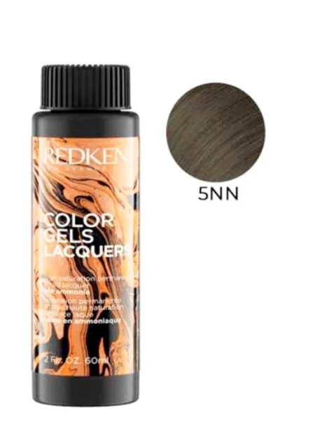 REDKEN COLOR GELS LACQUERS 5NN NAT CAFE MOCHA